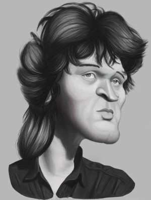 Digital Caricature of Vitkor Tsoi